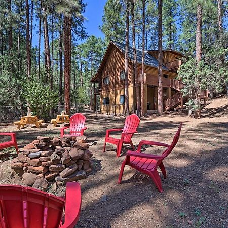 Strawberry Cabin With 2-Story Deck Dogs Welcome! Pine Екстериор снимка