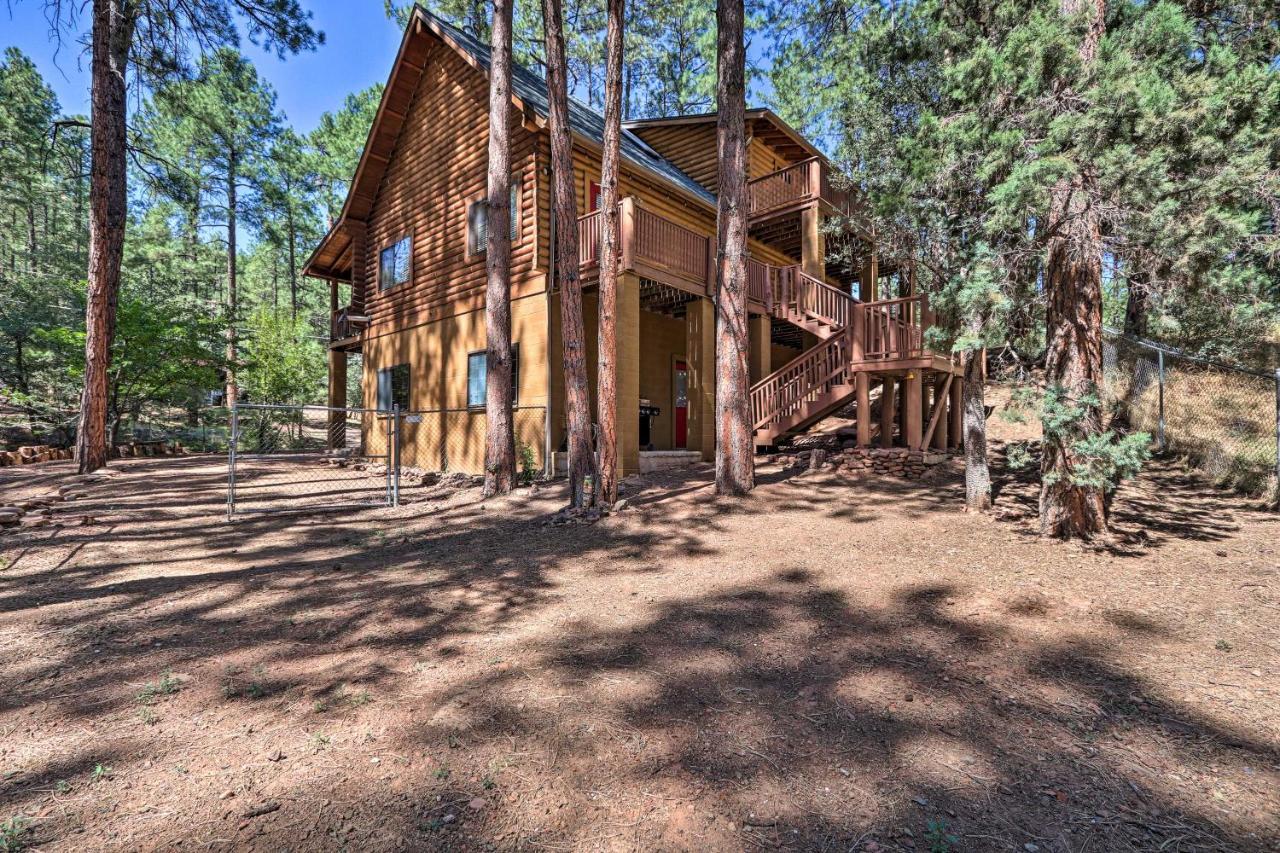 Strawberry Cabin With 2-Story Deck Dogs Welcome! Pine Екстериор снимка